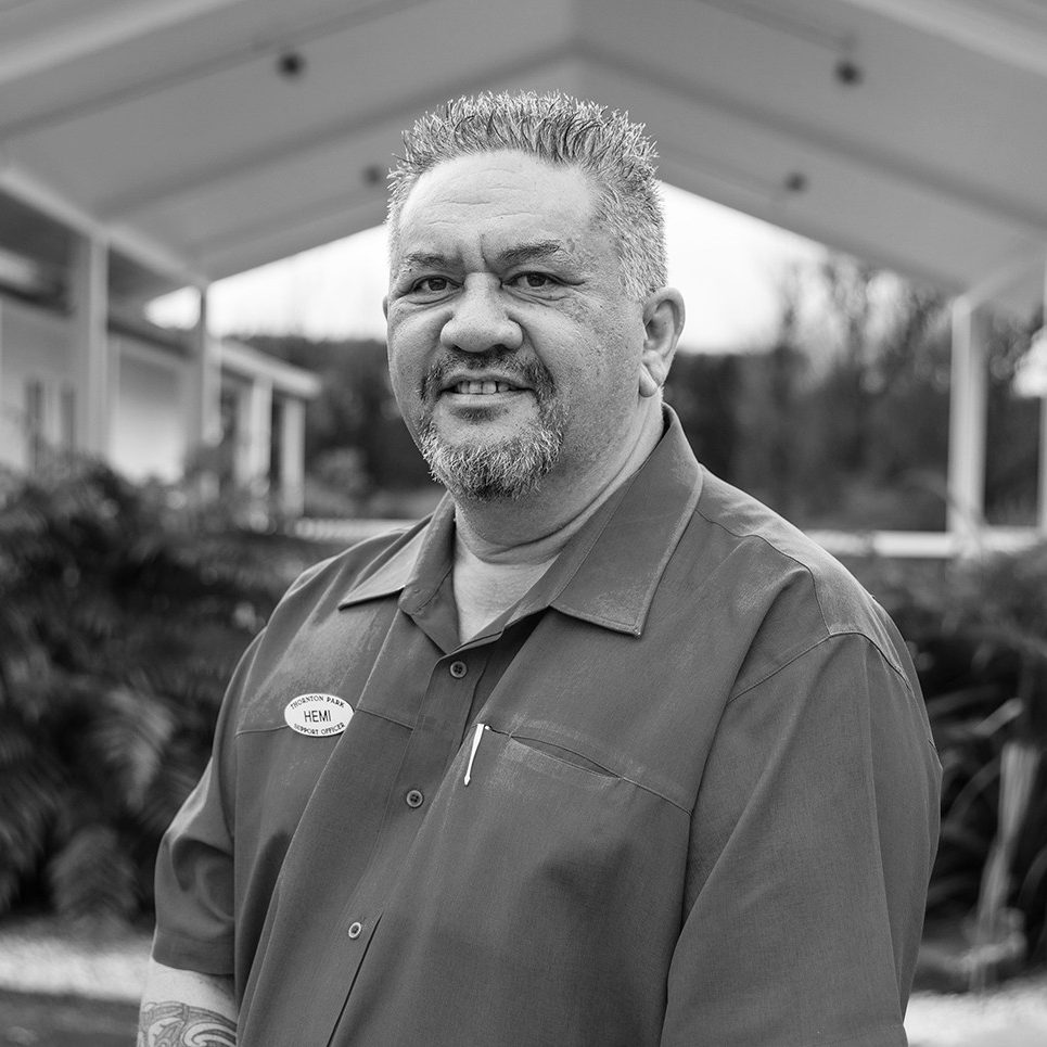 About Us Thornton Park Retirement Village Opotiki, Hemi Williams Support Officer / Second in Charge